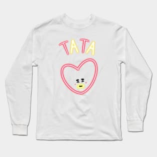 Glowing Tata Long Sleeve T-Shirt